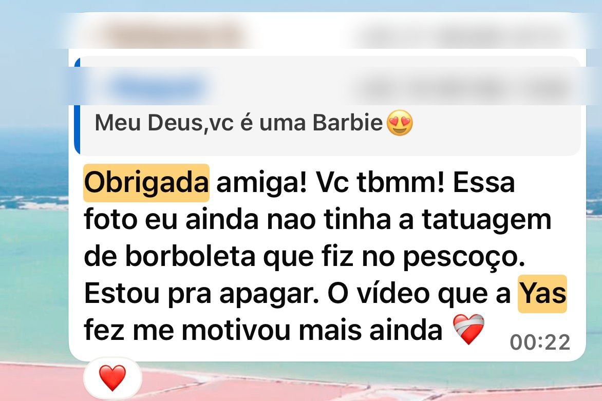Depoimento de uma mulher da Mesa das Filhas