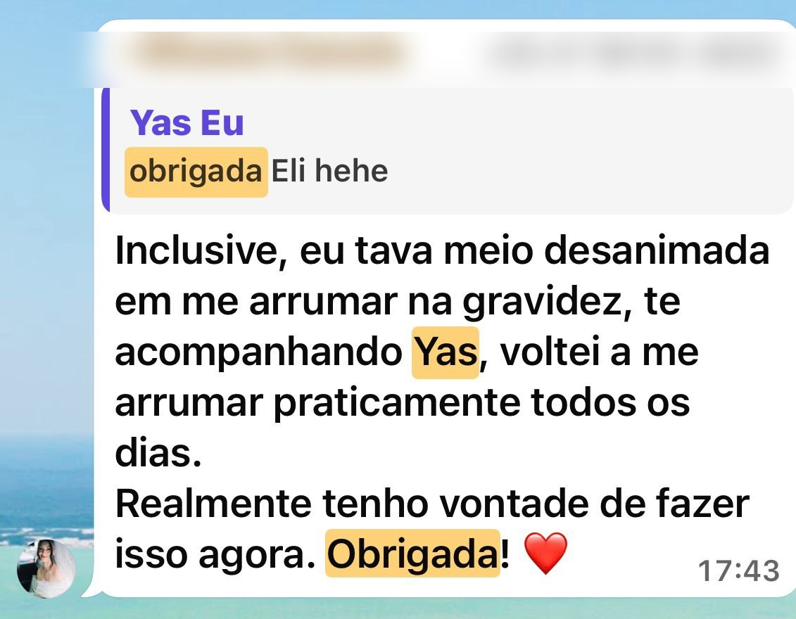 Depoimento de uma mulher da Mesa das Filhas